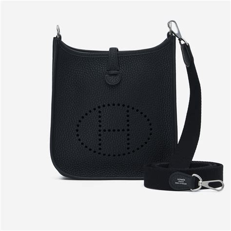 black evelyne hermes|Hermes evelyne bag pre owned.